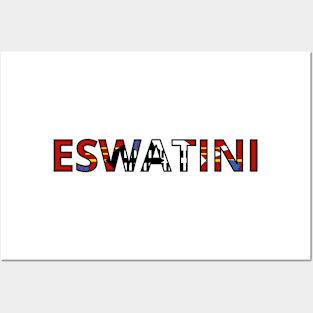 Drapeau Eswatini Posters and Art